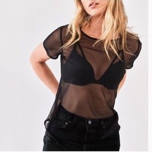 Victoria Secret sheer blouse